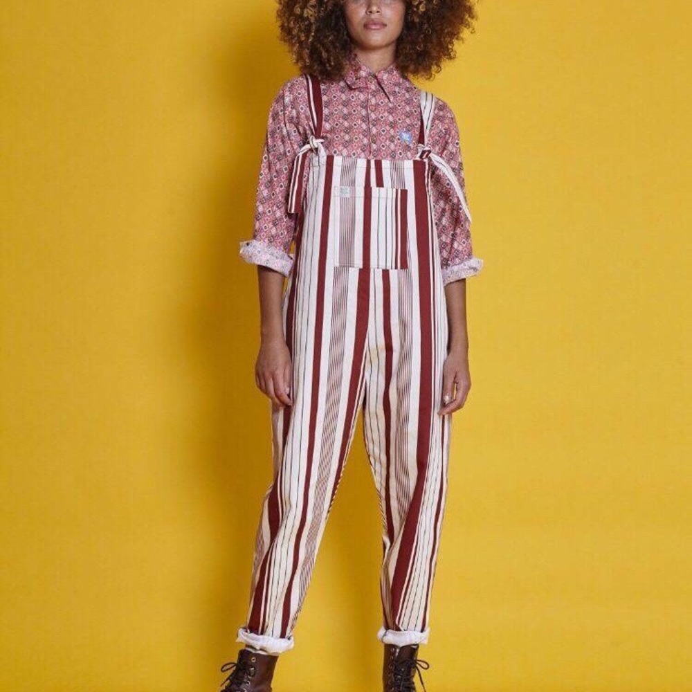 LIMITED EDITION Lucy & Yak PEPPERMINT DUNGAREES